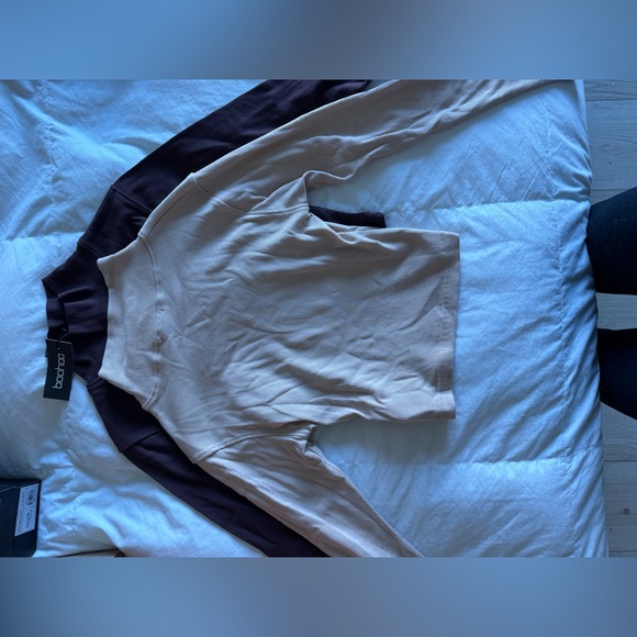 BASIC RIB HIGH NECK LONG SLEEVE TOP bundle - Picture 8 of 11